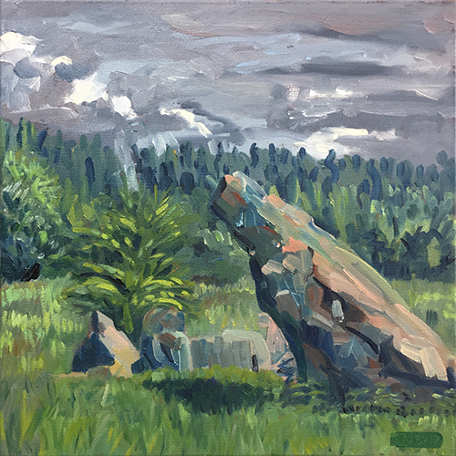 Standing Stones at Stanton Drew, August 2017 by Stuart Nurse